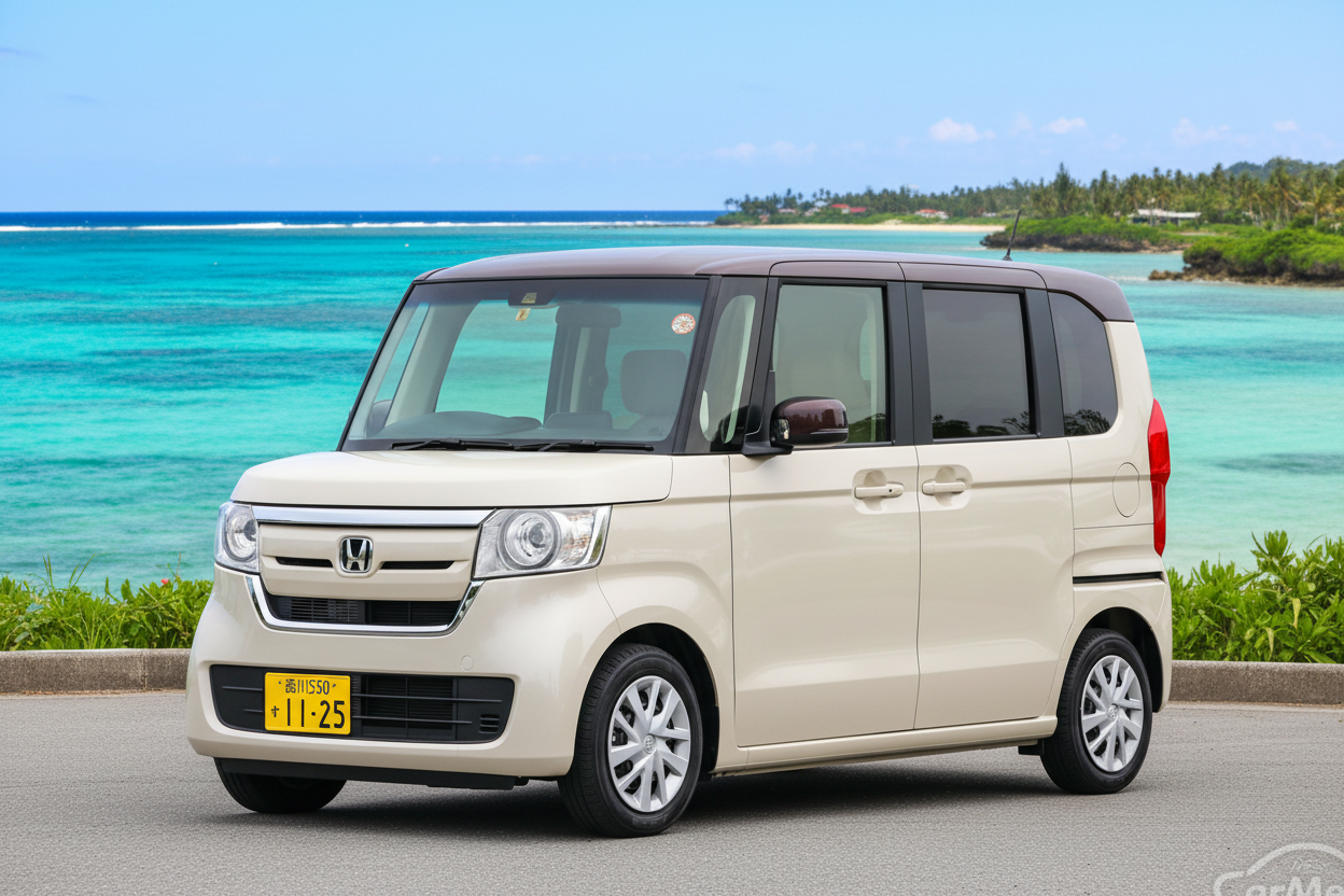 [한국인 안심케어/운전교육 포함] 태교여행 커플 (2인 골프백2개) 운전하기편한 오키나와 가성비 1등 경차 (  NOC 안심보험 포함)